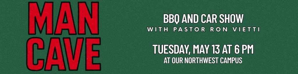 A green banner with the words bbq and pasta on it.